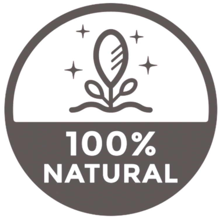 100% Natural, Organic 